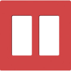 Lutron Claro Designer Wallplate | Sin Tornillos | 2 Gang