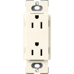 Lutron Claro | Tomacorriente Dúplex | 15A (Satin Colors)