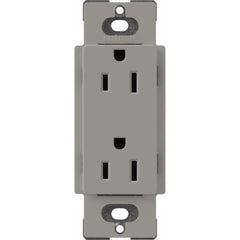 Lutron Claro | Tomacorriente Dúplex | 15A (Satin Colors)