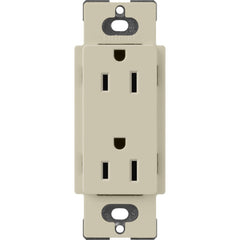Lutron Claro | Tomacorriente Dúplex | 15A (Satin Colors)