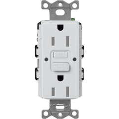 Lutron Claro | Tomacorriente Dúplex | 15A GFCI (Satin Colors)