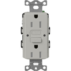 Lutron Claro | Tomacorriente Dúplex | 15A GFCI (Satin Colors)