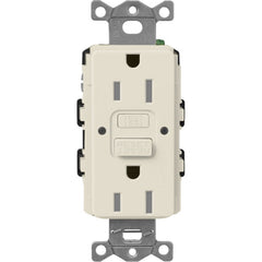 Lutron Claro | Tomacorriente Dúplex | 15A GFCI (Satin Colors)