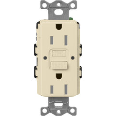 Lutron Claro | Tomacorriente Dúplex | 15A GFCI (Satin Colors)