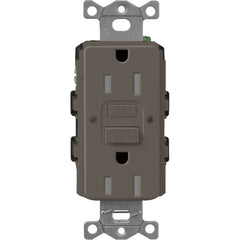 Lutron Claro | Tomacorriente Dúplex | 15A GFCI (Satin Colors)