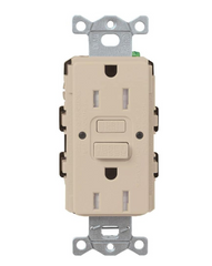 Lutron Claro | Tomacorriente Dúplex | 15A GFCI (Satin Colors)