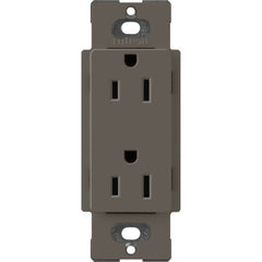 Lutron Claro | Tomacorriente Dúplex | 15A (Satin Colors)