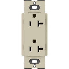 Lutron Claro | Tomacorriente Dúplex | 20A (Satin Colors)