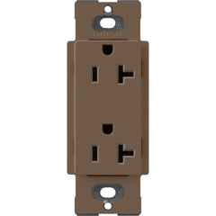 Lutron Claro | Tomacorriente Dúplex | 20A (Satin Colors)