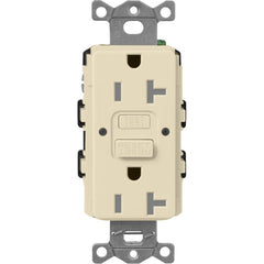 Lutron Claro | Tomacorriente Dúplex | 20A GFCI (Satin Colors)