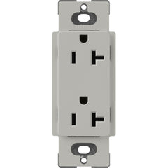Lutron Claro | Tomacorriente Dúplex | 20A (Satin Colors)