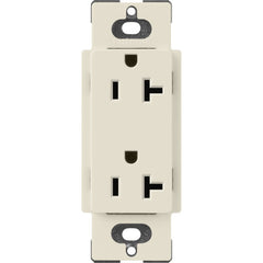 Lutron Claro | Tomacorriente Dúplex | 20A (Satin Colors)