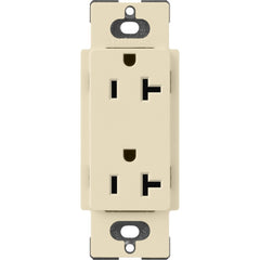 Lutron Claro | Tomacorriente Dúplex | 20A (Satin Colors)