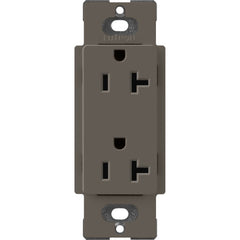 Lutron Claro | Tomacorriente Dúplex | 20A (Satin Colors)