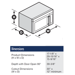 Microonda con Extractor 30