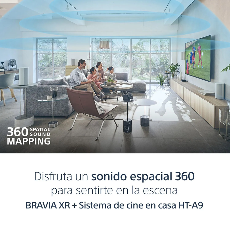 Televisor de 65"A80L | 4K Ultra HD | Alto rango dinámico (HDR) | Google TV | Control de voz con Google Assistant  | BRAVIA XR | OLED