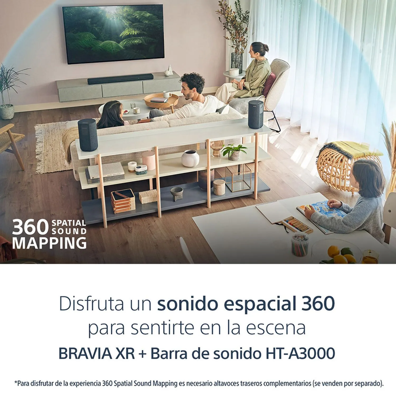 Televisor de 65"A80L | 4K Ultra HD | Alto rango dinámico (HDR) | Google TV | Control de voz con Google Assistant  | BRAVIA XR | OLED
