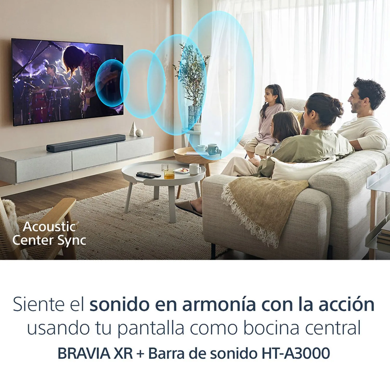 Televisor de 77"A80L | 4K Ultra HD | Alto rango dinámico (HDR)  | Google TV | Control de voz con Google Assistant | BRAVIA XR | OLED