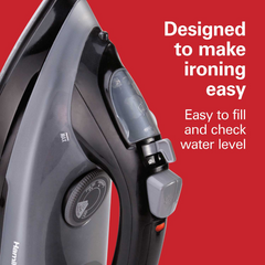 Steam Iron with Extra-Glide™ Soleplate