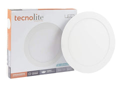 Lámpara de techo empotrada para interior, LED integrado, luz blanca