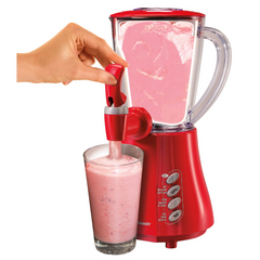 4-Speed Wave Station Express Dispensing Blender, Red