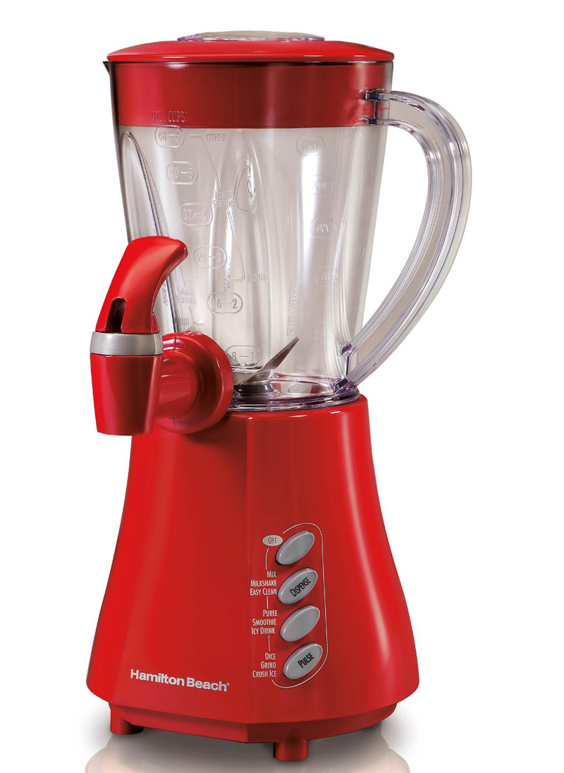 4-Speed Wave Station Express Dispensing Blender, Red