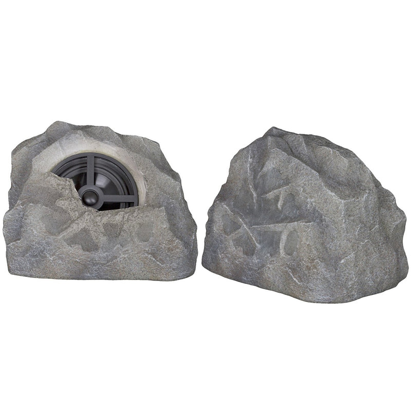 Bocinas Exterior de Roca de 6.5” - Granito (Par) (RK63)