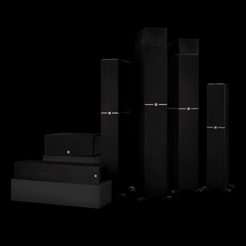 Def Tech Dm 60 DM60 Small Powered Tower Black NA-120V | Tech And House | Panama