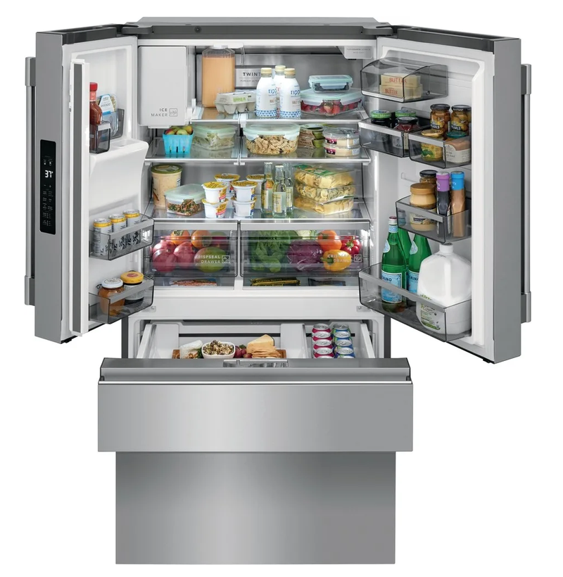 22 Pies Cúbico Refrigerador French Door | Dispensador de Agua y Hielo | Counter Depth
