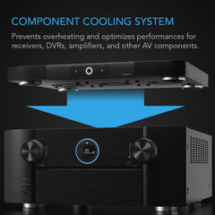 Aircom S8, receptor y sistema de pesos americano componente sistema de enfriamiento ventilador, 17 pulgadas
