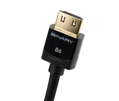 Binary B6 Series 4K Ultra HD Premium Certified High Speed HDMI Cable with GripTek
