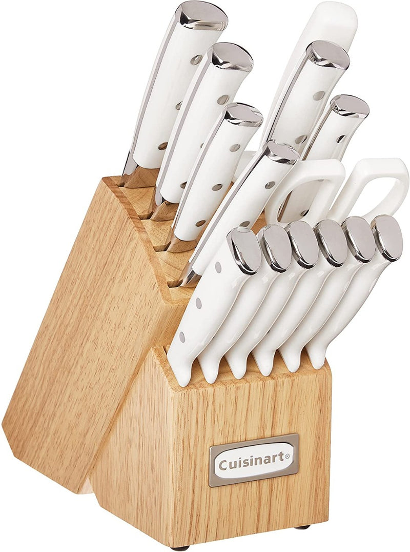 Triple Rivet 15 Piece Cutlery Set with Block