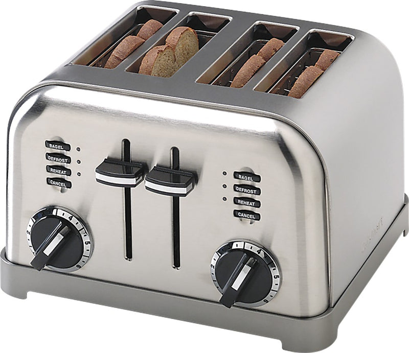 4 Slice Metal Classic Toaster