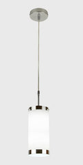 Lámpara Colgante, Iluminación Suspendida Vidrio Opal 100-240V