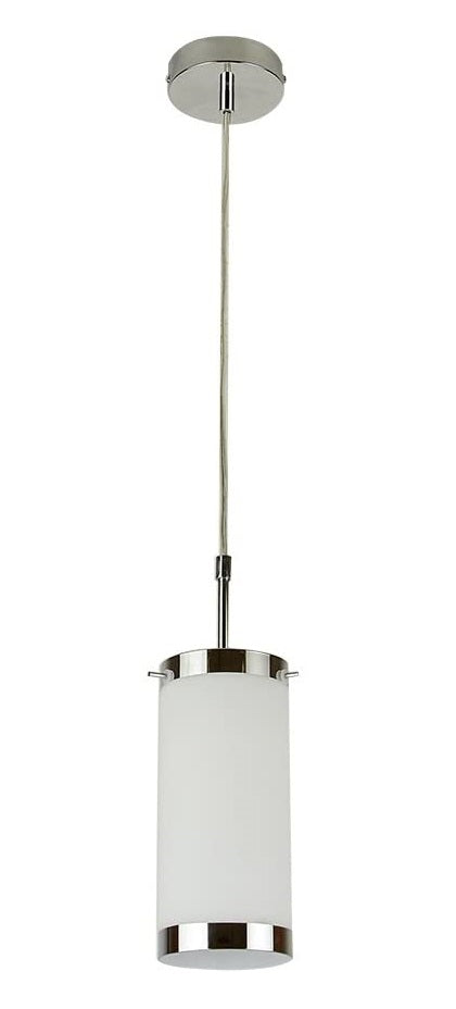 Lámpara Colgante, Iluminación Suspendida Vidrio Opal 100-240V