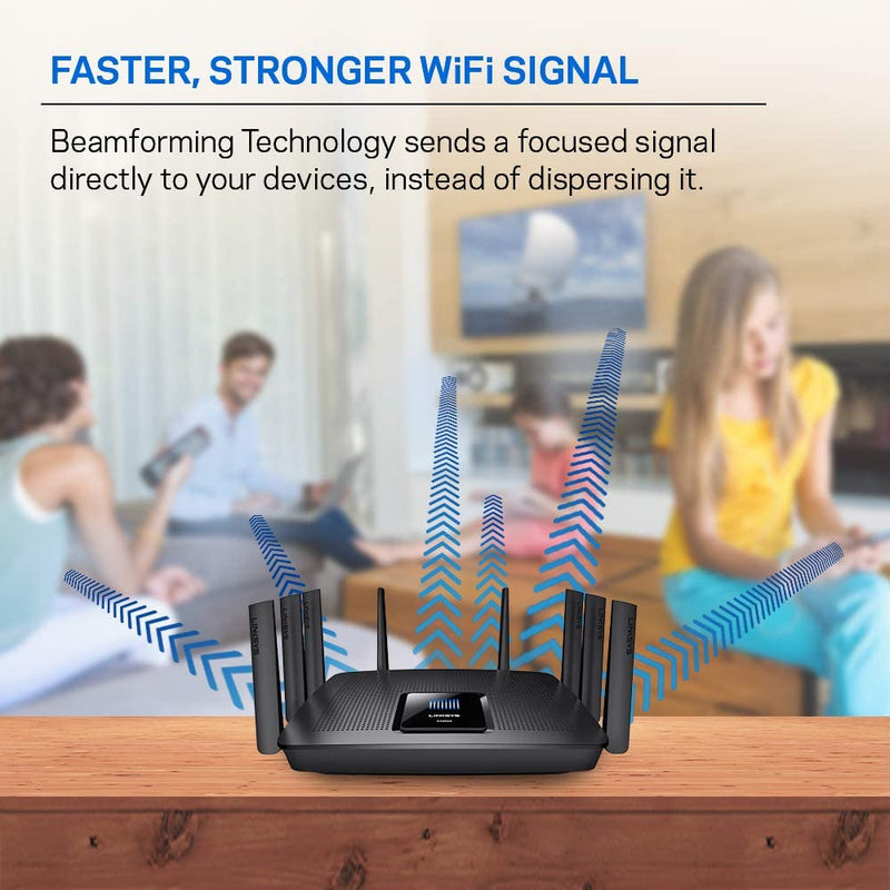 Linksys EA9500 Max-Stream AC5400 MU-MIMO Gigabit WiFi Router NO Power Supply Linksys EA9500 Max-Stream AC5400 MU-MIMO Gigabit WiFi Router NO Power Supply