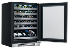 24'' Under-Counter Wine Cooler with Right-Door Swing