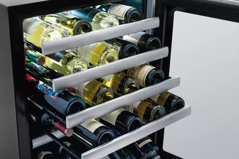 24'' Under-Counter Wine Cooler with Right-Door Swing