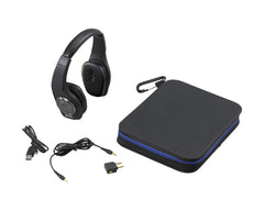 Portable, Wireless, Noise-Cancelling, Luxury Traveler's Headset.