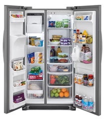 22 Pies Cúbico Refrigerator Side-by-Side | Dispensador de Agua y Hielo | Counter Depth