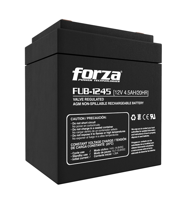 Batería Forza FUB-1245 12V 4.5A