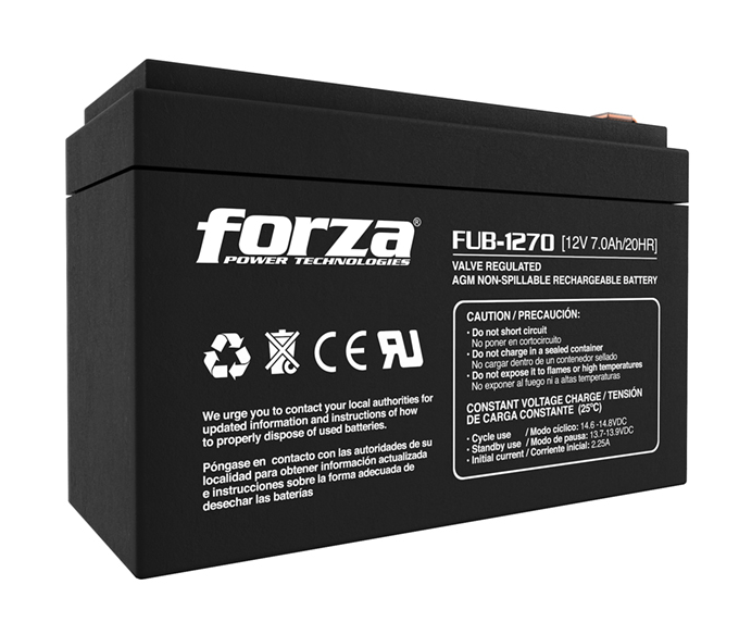 Batería Forza FUB-1270 12V 7A