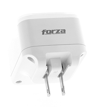 ForzaFWT-4012USB Grifo de pared 110 / 220V 4 USB 4.8A Luz nocturna