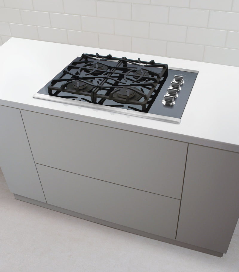 Estufa (Tope) de gas de 30 pulgadas (30”) | 4 quemadores | Cooktop