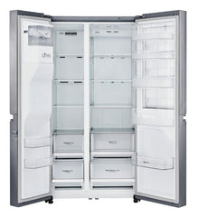 22 Pies Cúbico Refrigerador Side By Side | Dispensador De Agua Y Hielo | Counter Depth | Door in Door