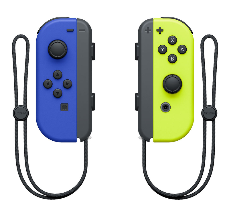 Nintendo Joy-Con Controllers (Blue/Neon Yellow)