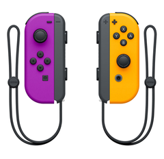 Nintendo Joy-Con Controllers (Neon Purple/Neon Orange)