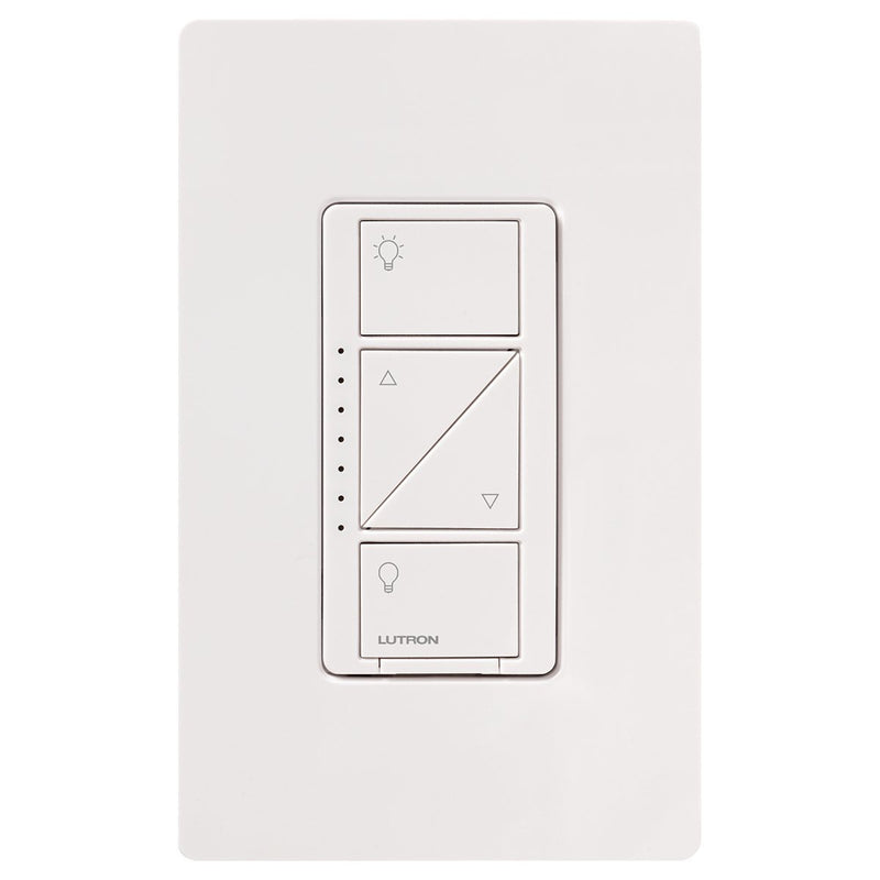 Lutron Caseta Wireless Smart Lighting Deluxe Kit: 1 Smart Bridge, 2 In-Wall Smart Dimmers with Wallplates, 2 Pico Remotes, 2 Tabletop Pedestals, Works with Alexa