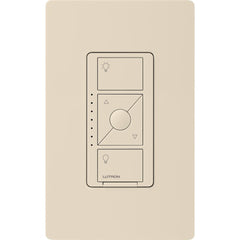 Lutron Caseta Wireless Electronic Low Voltage In-Wall Dimmer, Light Almond