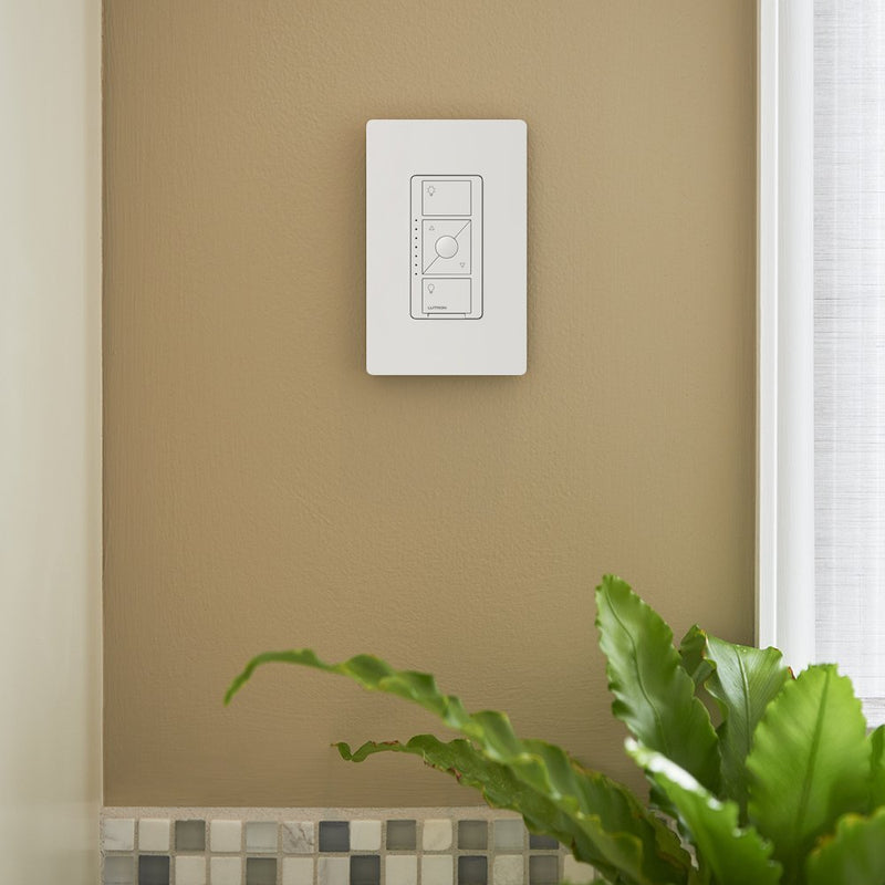 Lutron Caseta Wireless Electronic Low Voltage In-Wall Dimmer, White